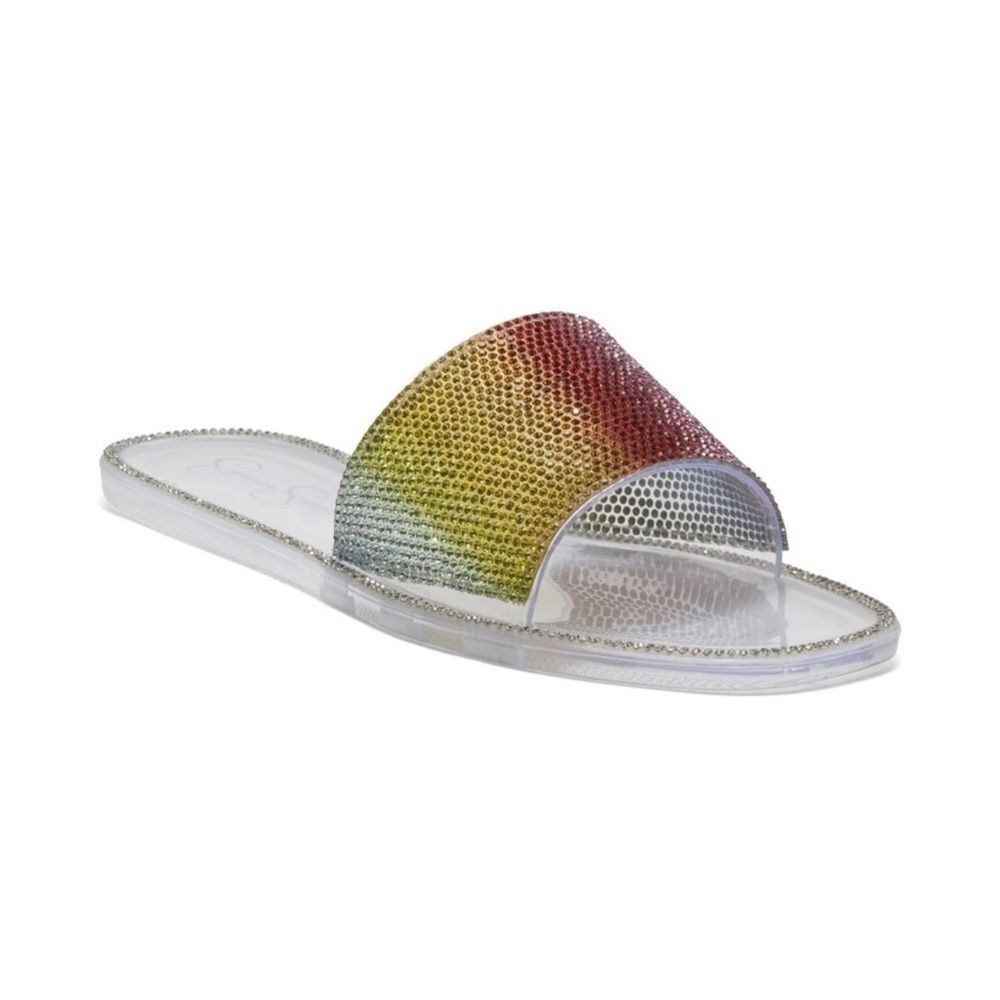 Jessica Simpson • Kassime Translucent Jelly Slide Sandals